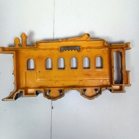 Vtg 1975 5 Piece Homco Train Trolley Stagecoach 3D Wall Art Hanging Decor - Picture 12 of 12